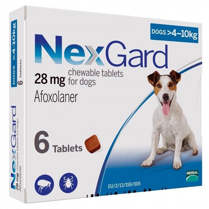 Thuốc trị ve rận NEXGARD cho chó từ 4 - 10kg | Pet Mart Cửa Hàng Thú Cưng