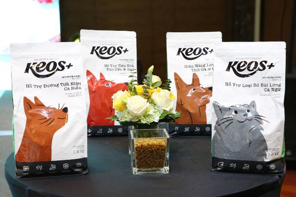 Bí quyết giúp thú cưng phát triển toàn diện qua thương hiệu thức ăn Keos