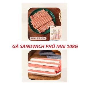 Sandwich gà taotaopet 108g