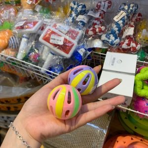 Bóng chuông nhựa sz bé 4,8cm