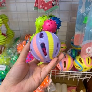 Bóng chuông nhựa sz to 8cm